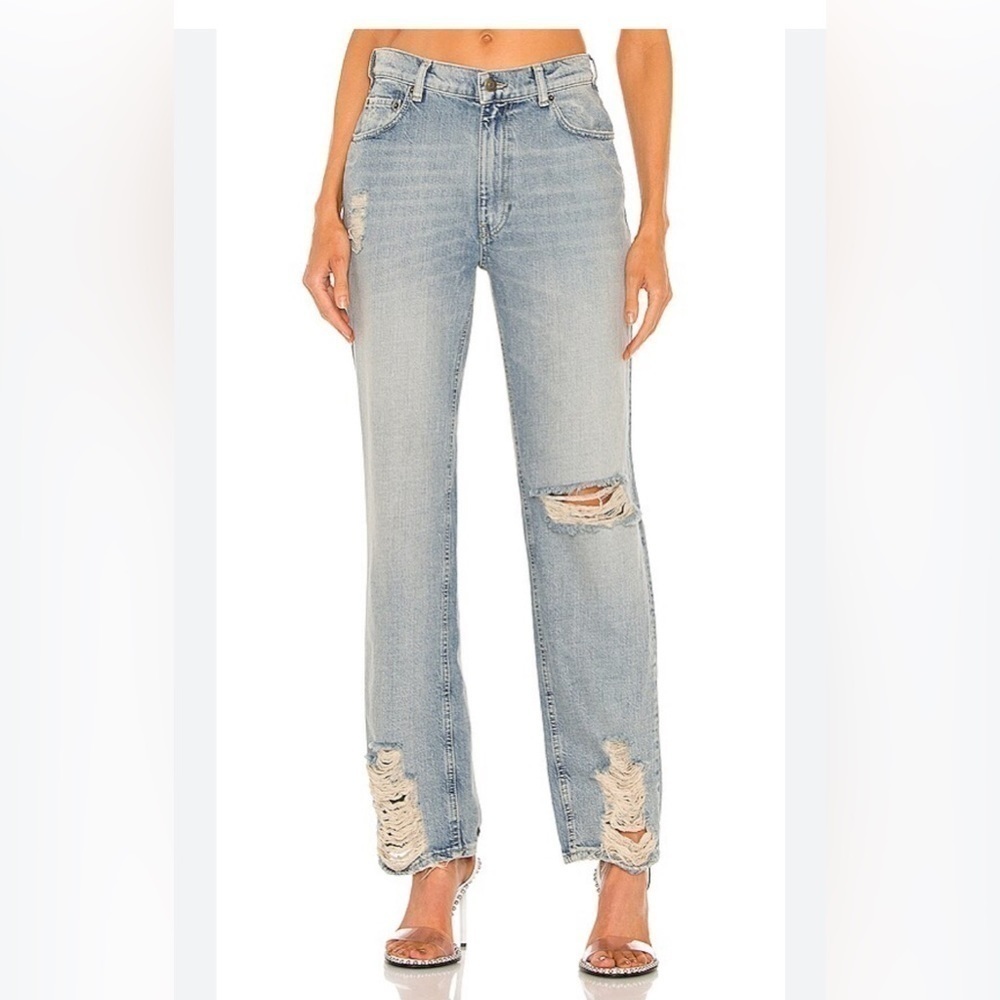 SER.O.YA Maggie Mid Rise Vintage Straight Jeans